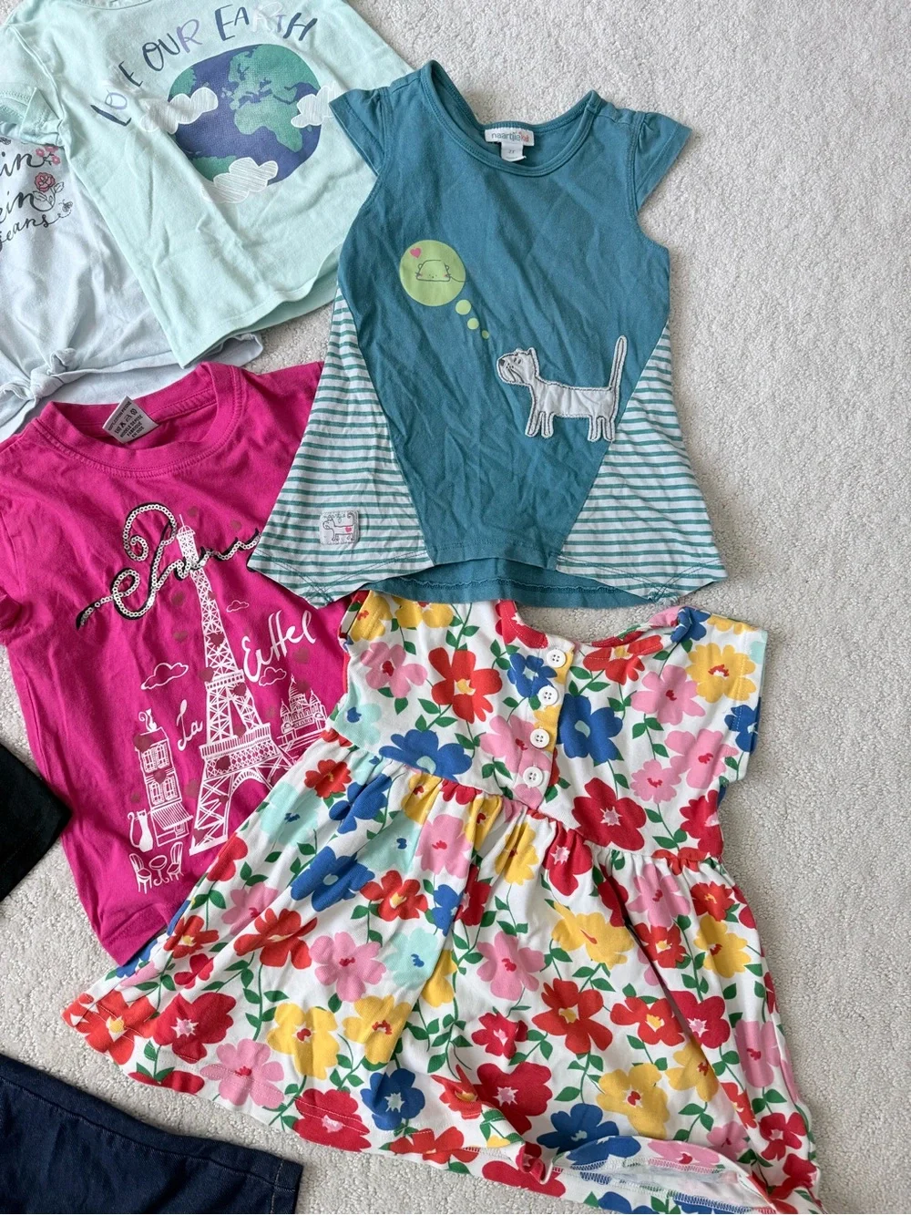 Girls Floral Multicolor bundle size 3-4T